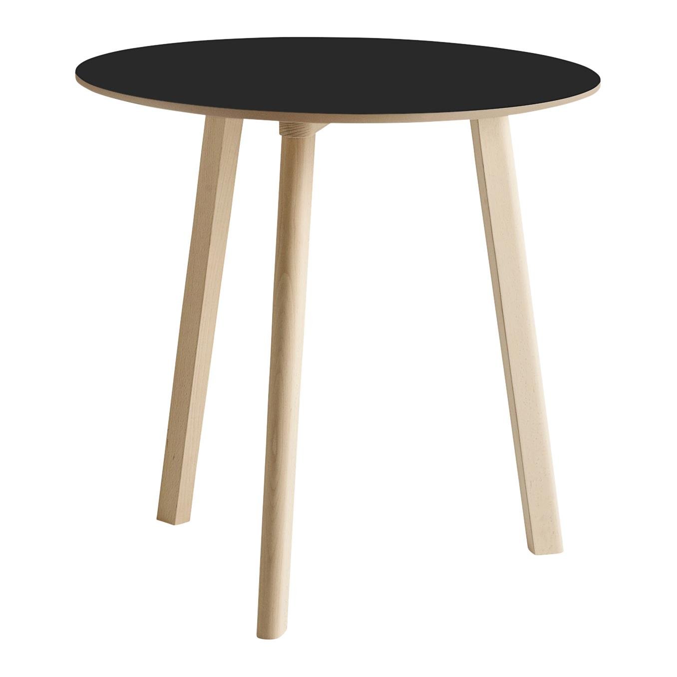 HAY CPH Deux 220 2.0 Eettafel - Ink Zwart / Beuken 