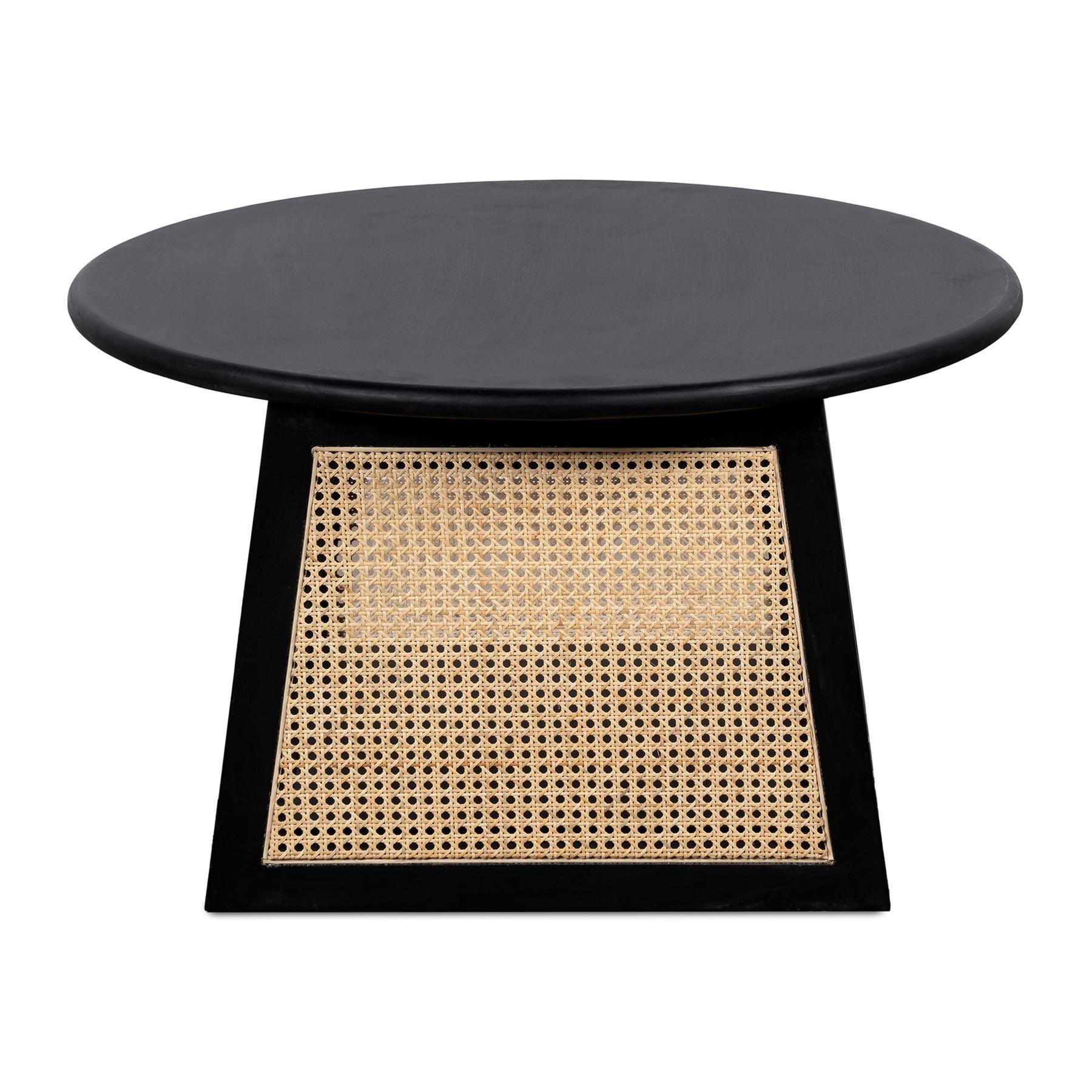 Lewis & Loft Salontafel Lene – Rotan – FSC® mangohout – Zwart