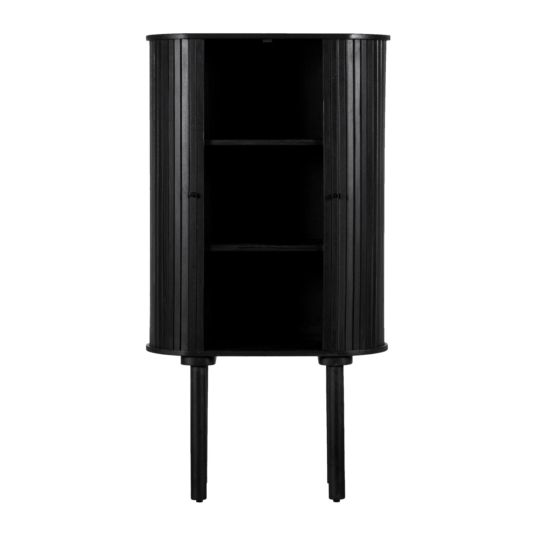 Lewis & Loft Dressoir Livia - Hoog - FSC® mangohout - Zwart