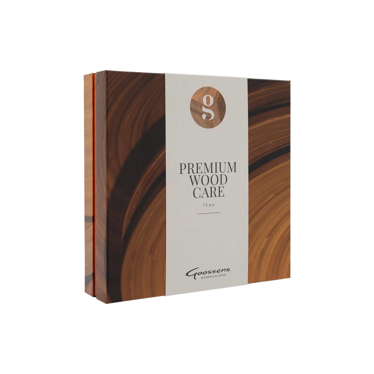 Goossens Houtzeep Premium Wood Care Kit, Tbv onbewerkt teak