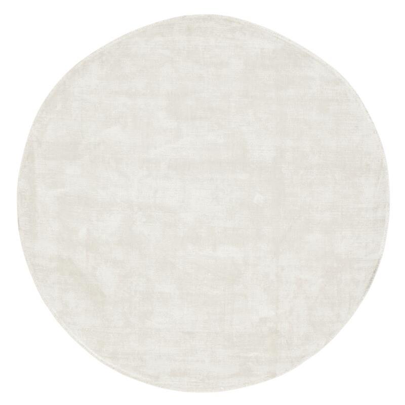 MUST Living Carpet La Belle round small,Ø150 cm, sand, 100% viscose