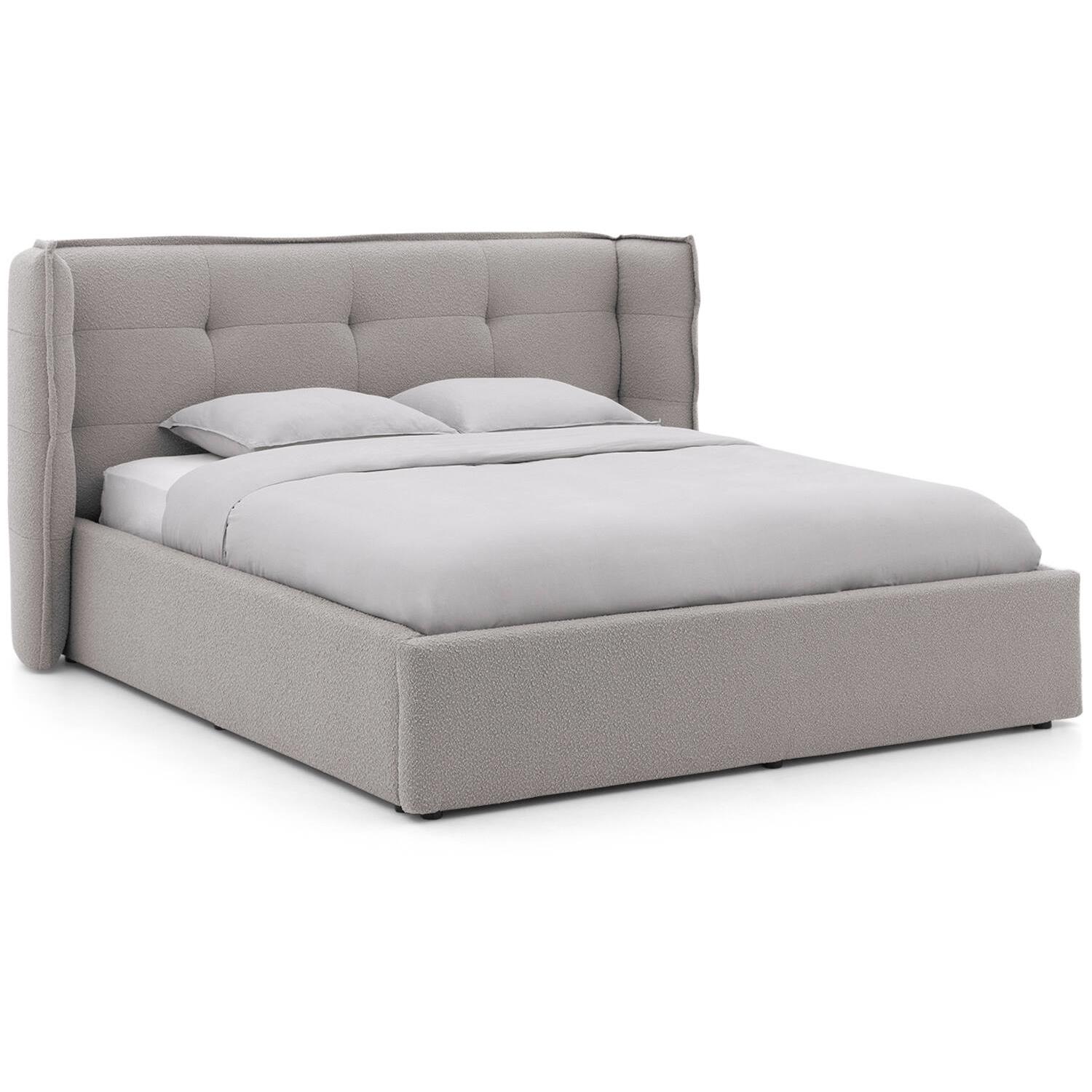 Goossens Gestoffeerd Bedframe Canon - 160 x 200 - Stof boucle