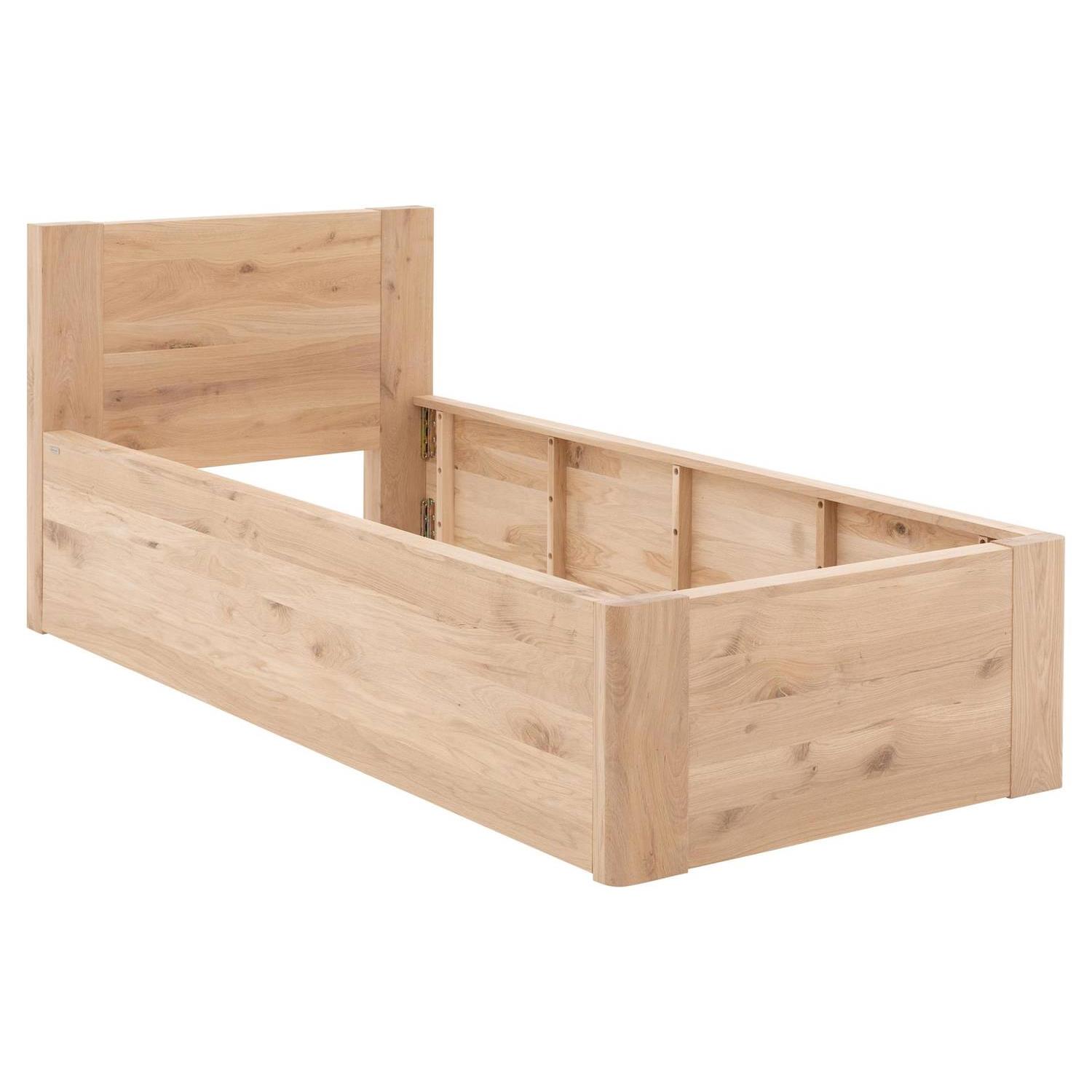 Goossens Bedframe Bibi - 90 x 200 - Eiken naturel - Hout