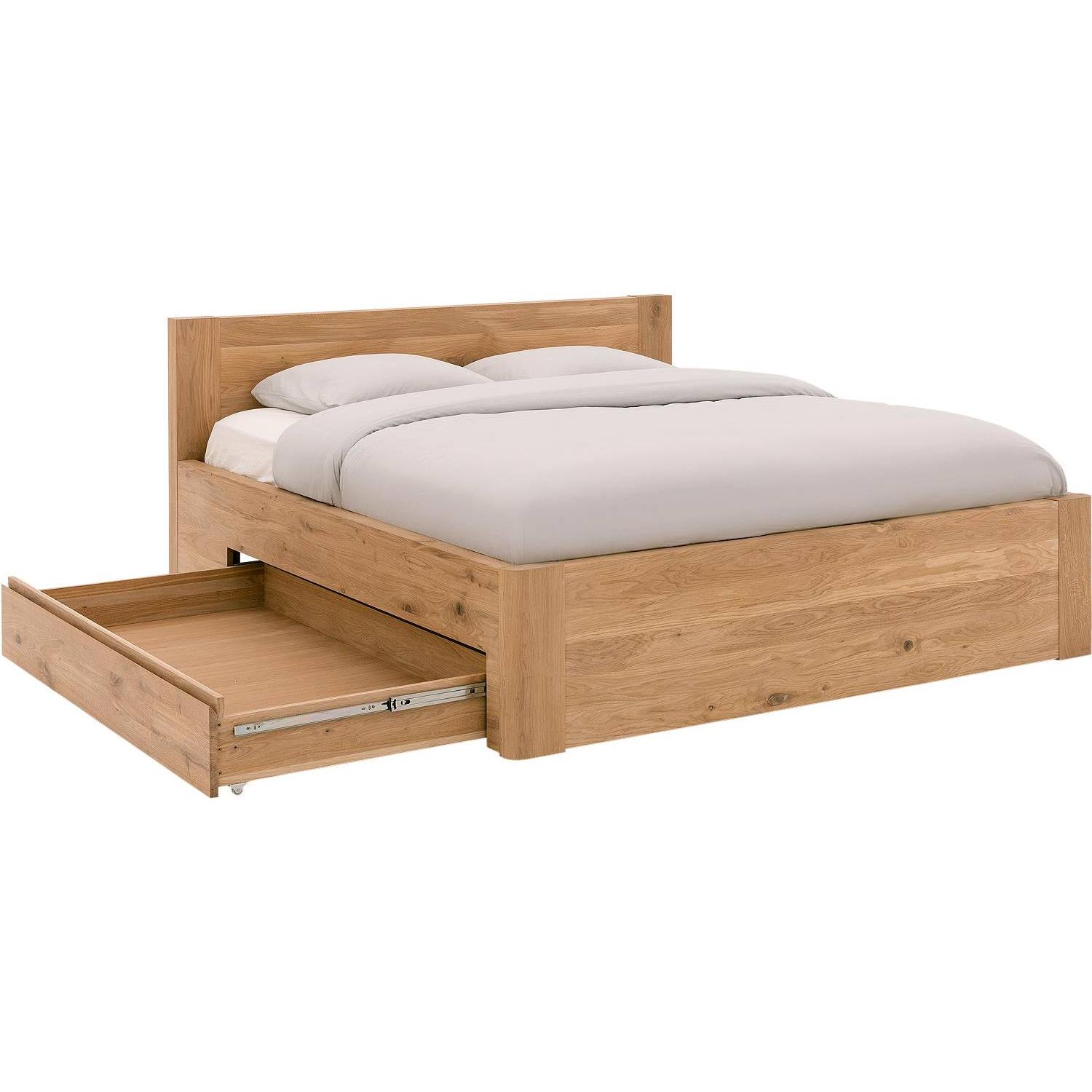 Goossens Bedframe Bibi - 160 x 200 - Eiken olie blank - Hout