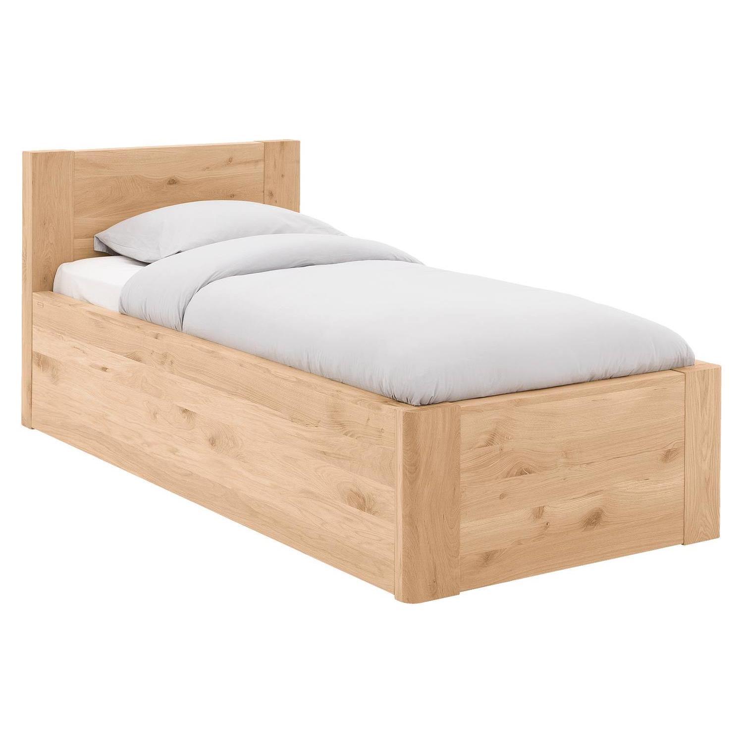 Goossens Bedframe Bibi - 90 x 200 - Eiken soft touch lak blank - Hout
