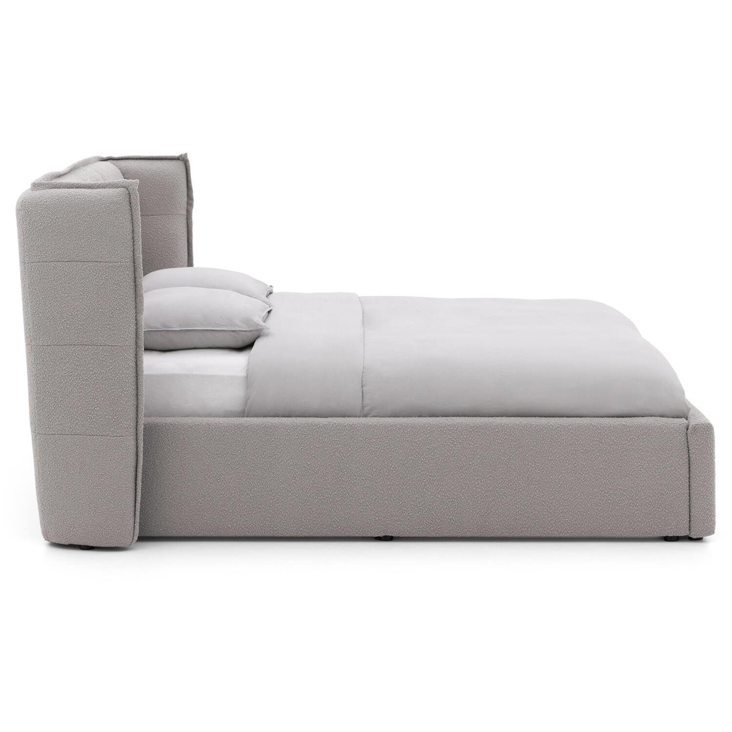 Goossens Gestoffeerd Bedframe Canon - 160 x 200 - Stof boucle