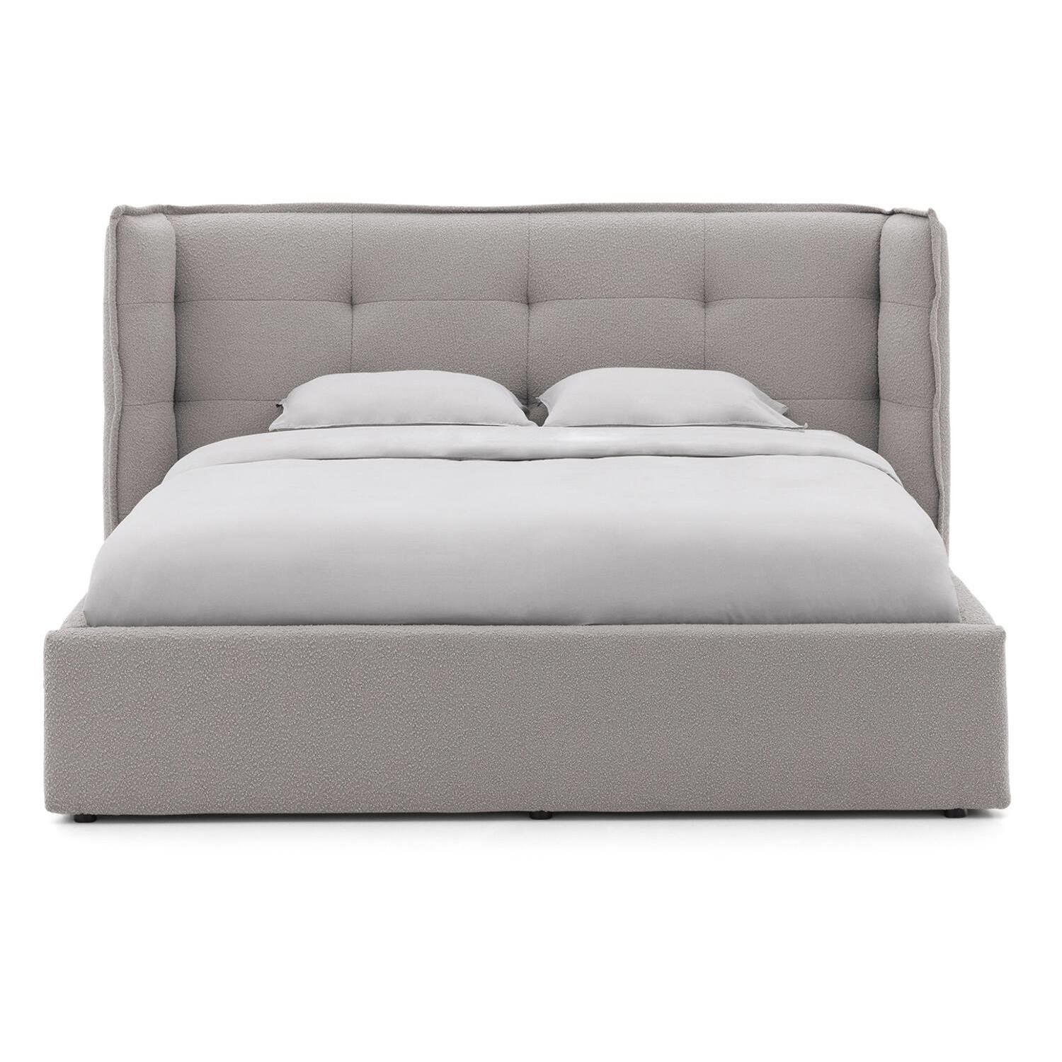 Goossens Gestoffeerd Bedframe Canon - 160 x 200 - Stof boucle