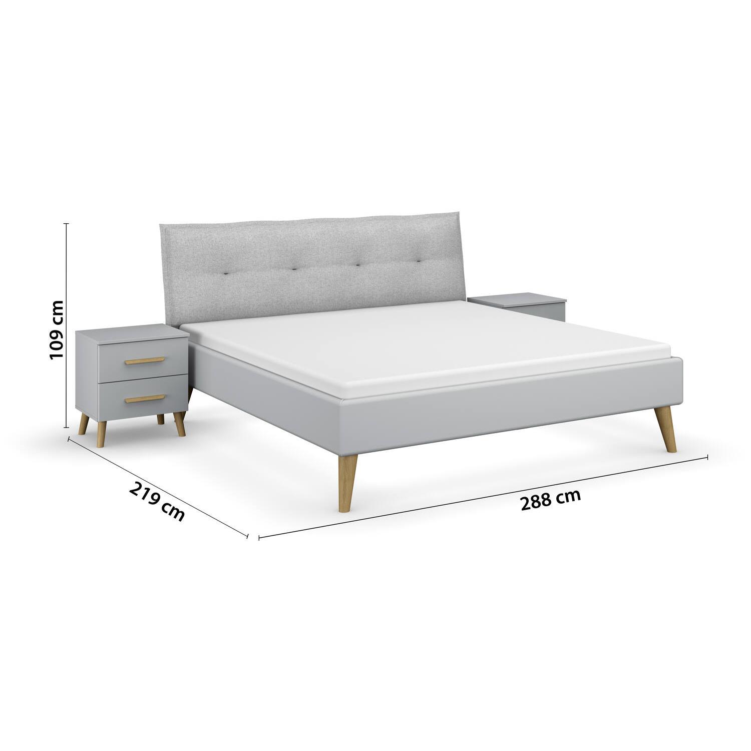 Goossens Basic Bedframe Skandi - 288 x  -  -