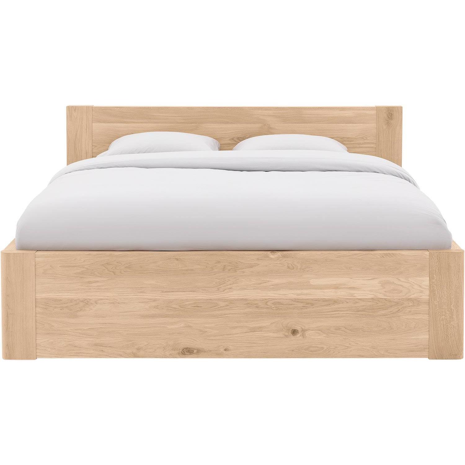 Goossens Bedframe Bibi - 180 x 200 - Eiken naturel - Hout