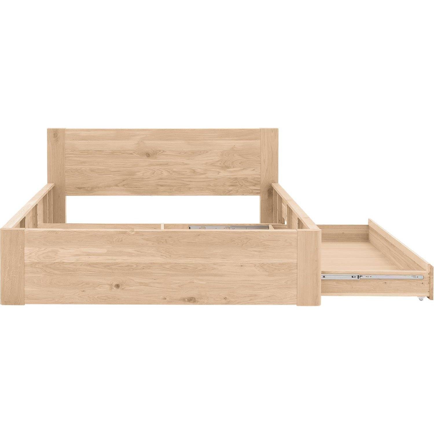 Goossens Bedframe Bibi - 180 x 200 - Eiken naturel - Hout