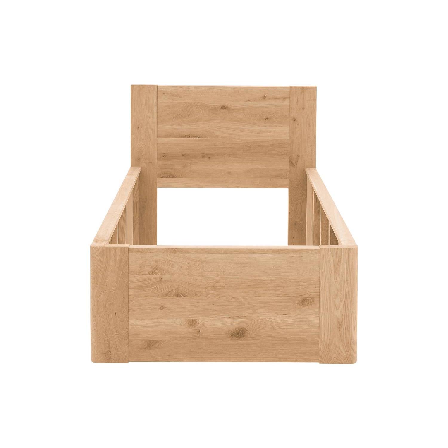 Goossens Bedframe Bibi - 90 x 200 - Eiken soft touch lak blank - Hout