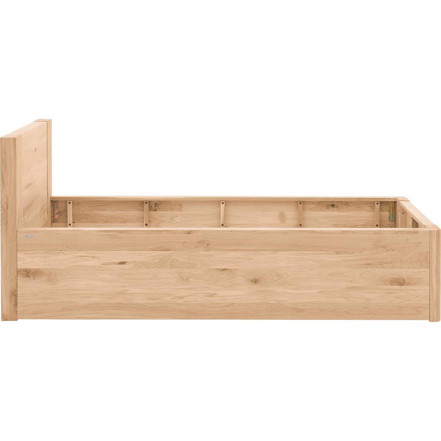 Goossens Bedframe Bibi - 90 x 200 - Eiken soft touch lak blank - Hout