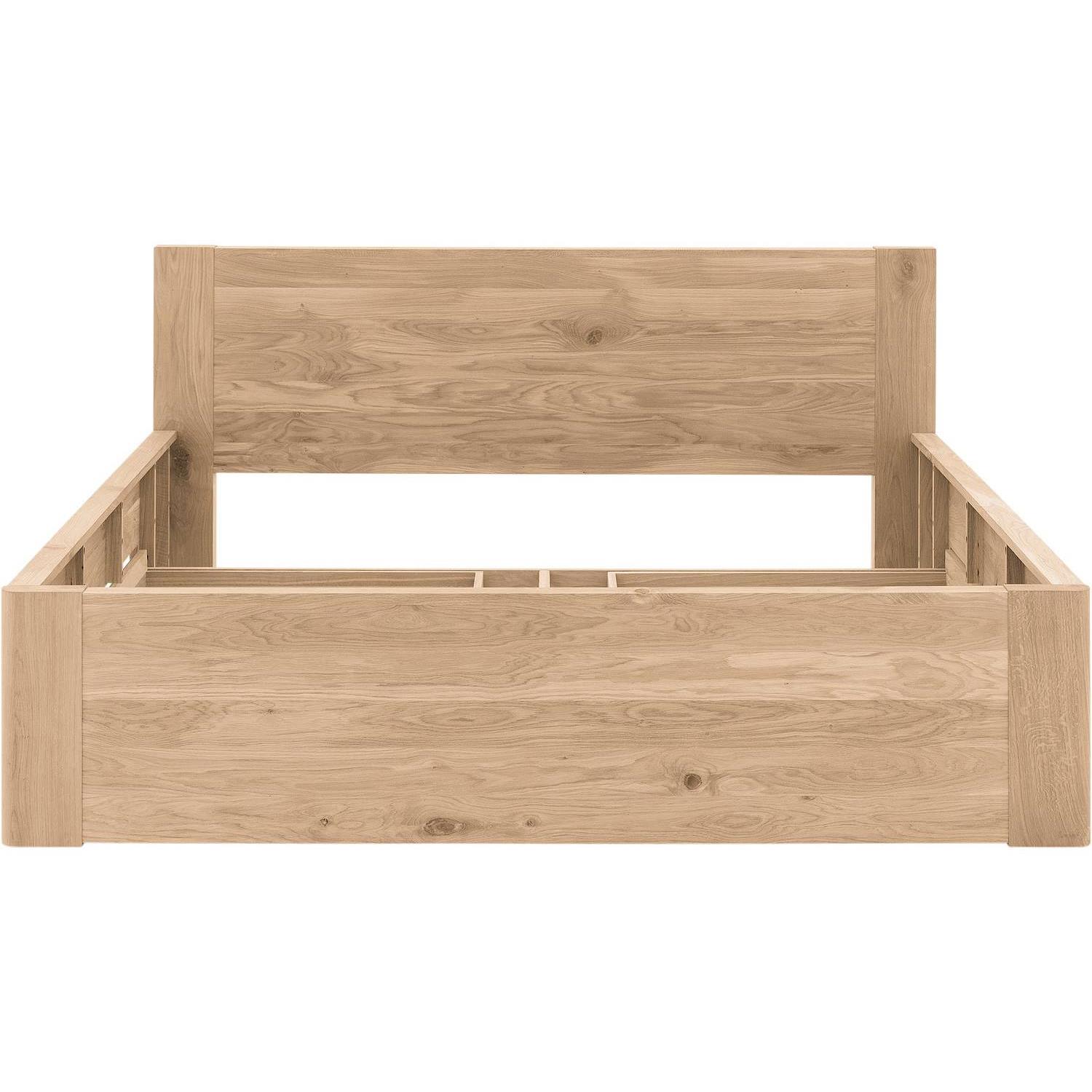 Goossens Bedframe Bibi - 180 x 200 - Eiken naturel - Hout