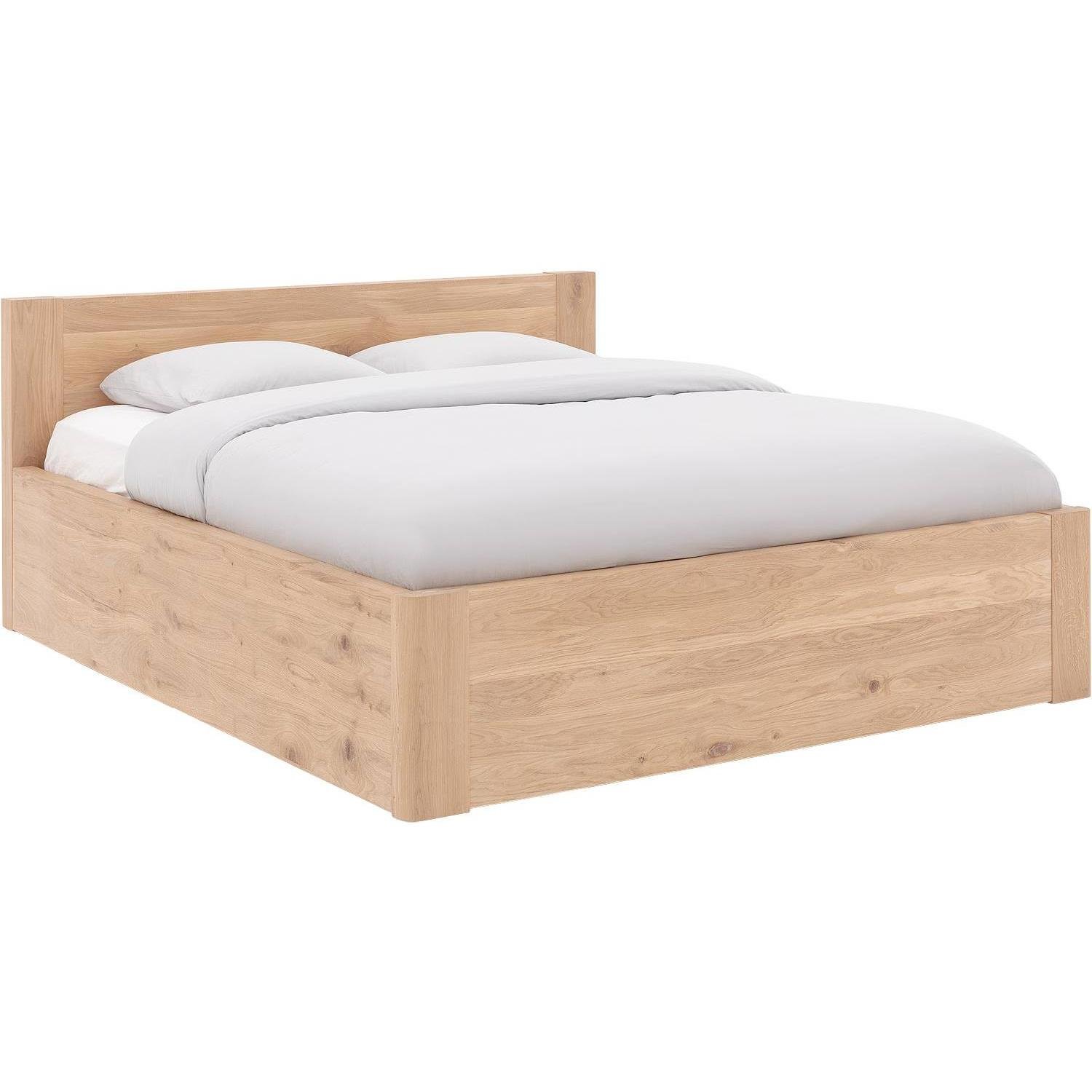 Goossens Bedframe Bibi - 180 x 220 - Eiken naturel - Hout