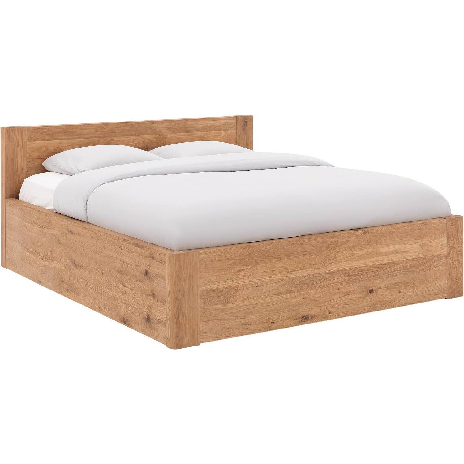 Goossens Bedframe Bibi - 140 x 200 - Eiken soft touch lak blank - Hout