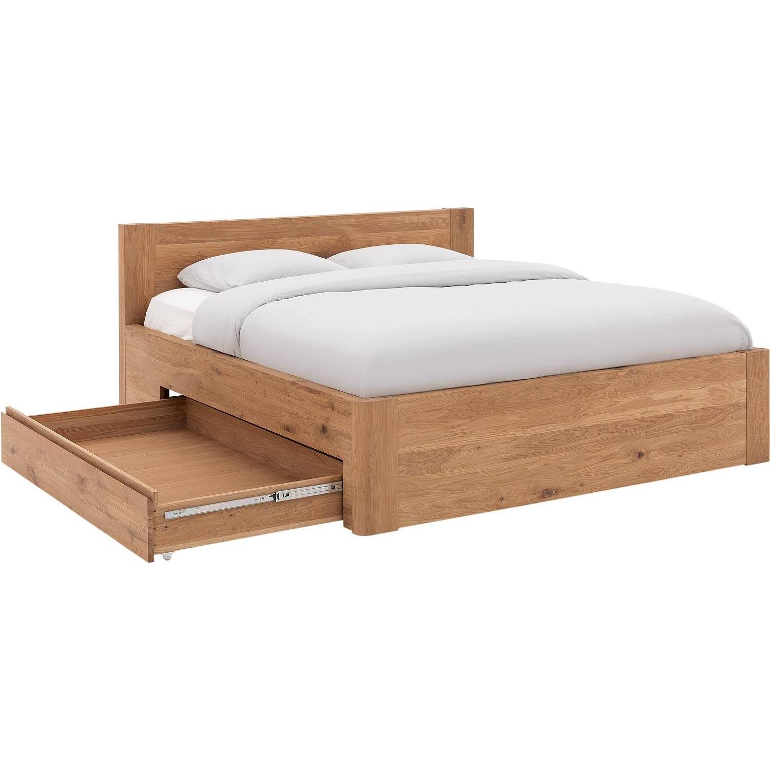 Goossens Bedframe Bibi - 160 x 210 - Eiken soft touch lak blank - Hout