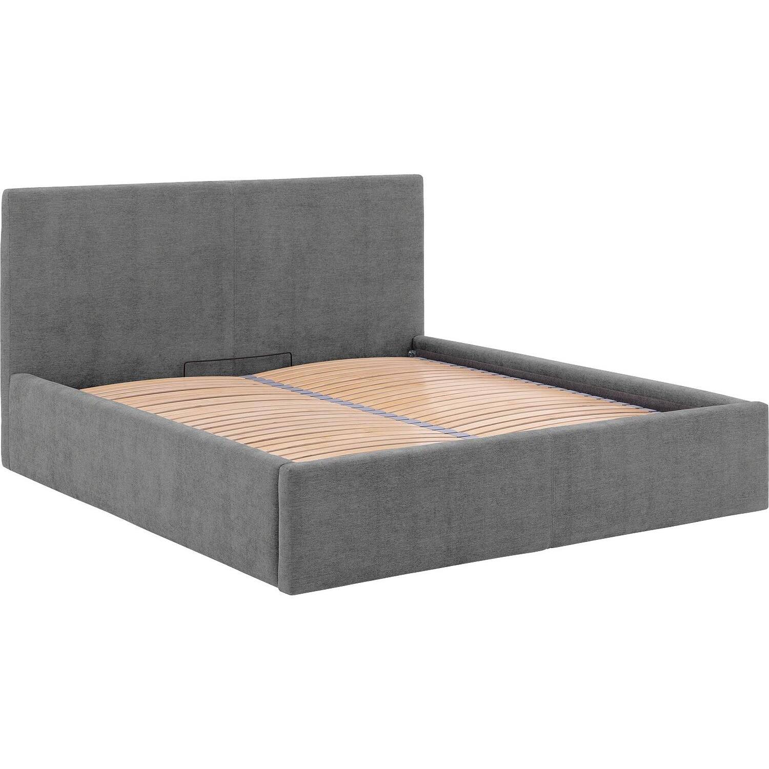 Goossens Bedframe Mysen Storage - 140 x 200 - Stof fijn geweven