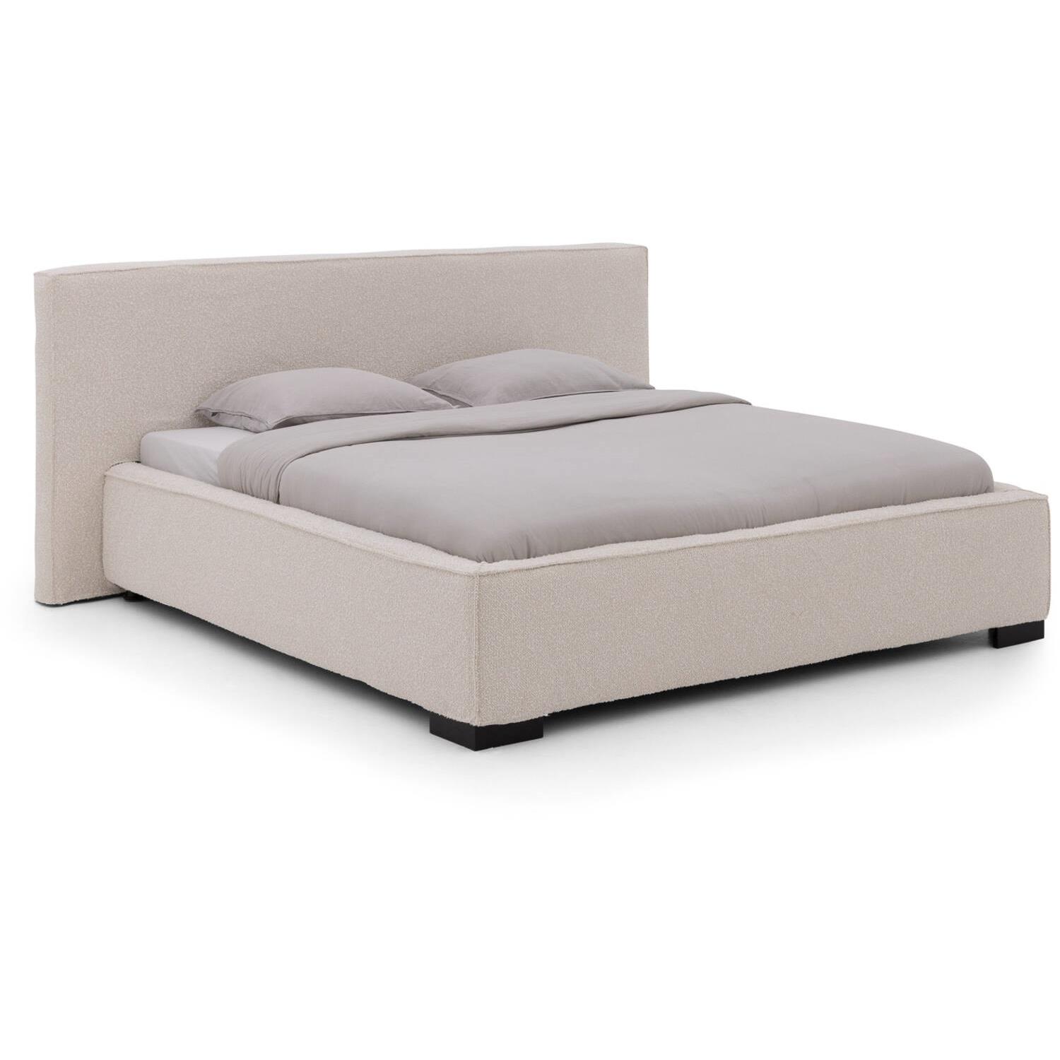 Goossens Bedframe Switch - 180 x 200 - Ahenk 9851 beige - Bouclé