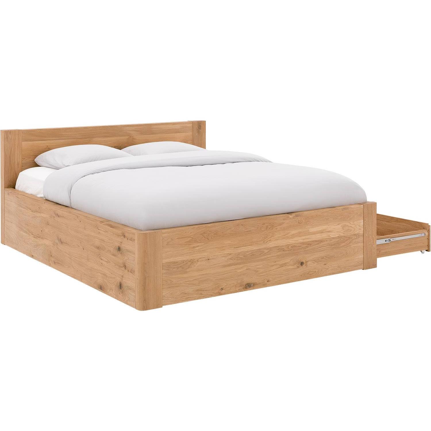 Goossens Bedframe Bibi - 180 x 220 - Eiken olie blank - Hout