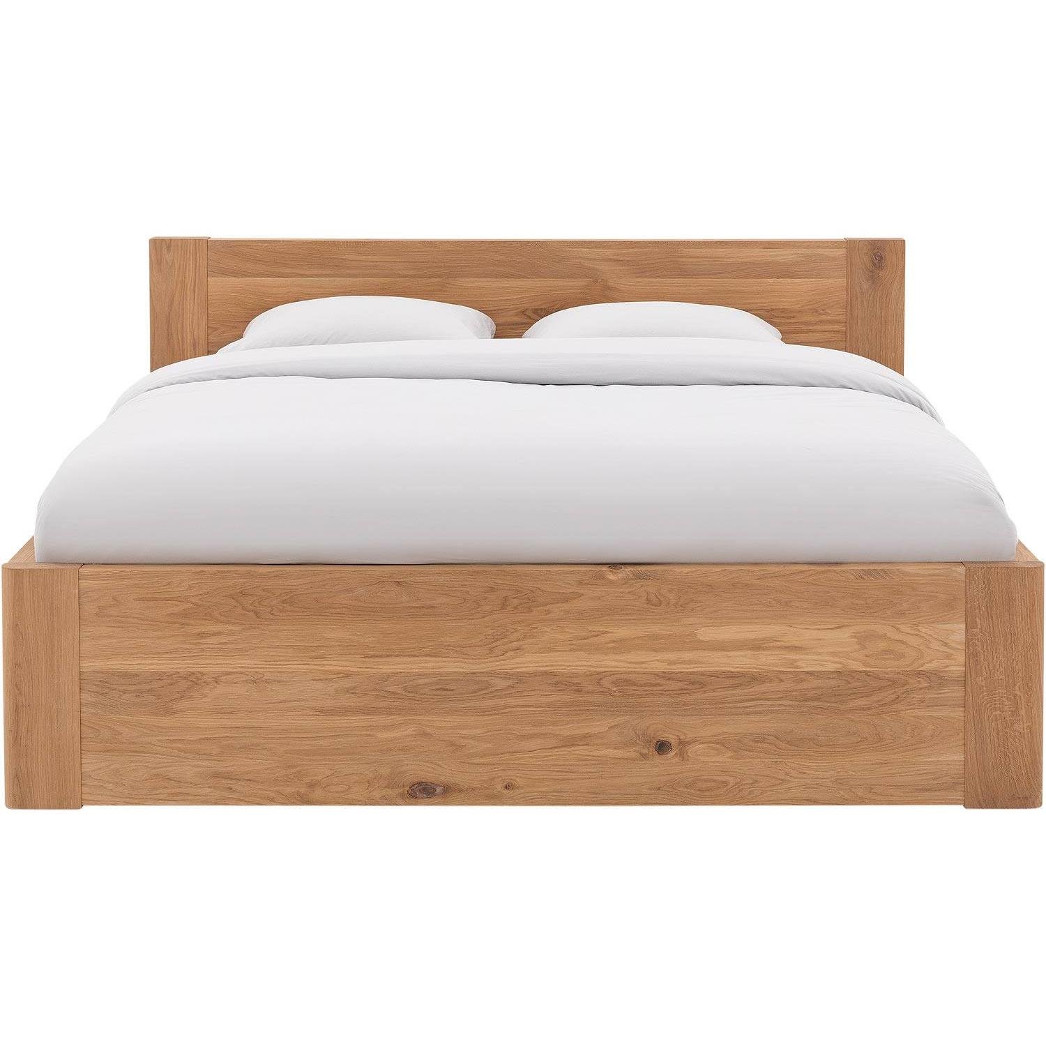 Goossens Bedframe Bibi - 140 x 200 - Eiken soft touch lak blank - Hout