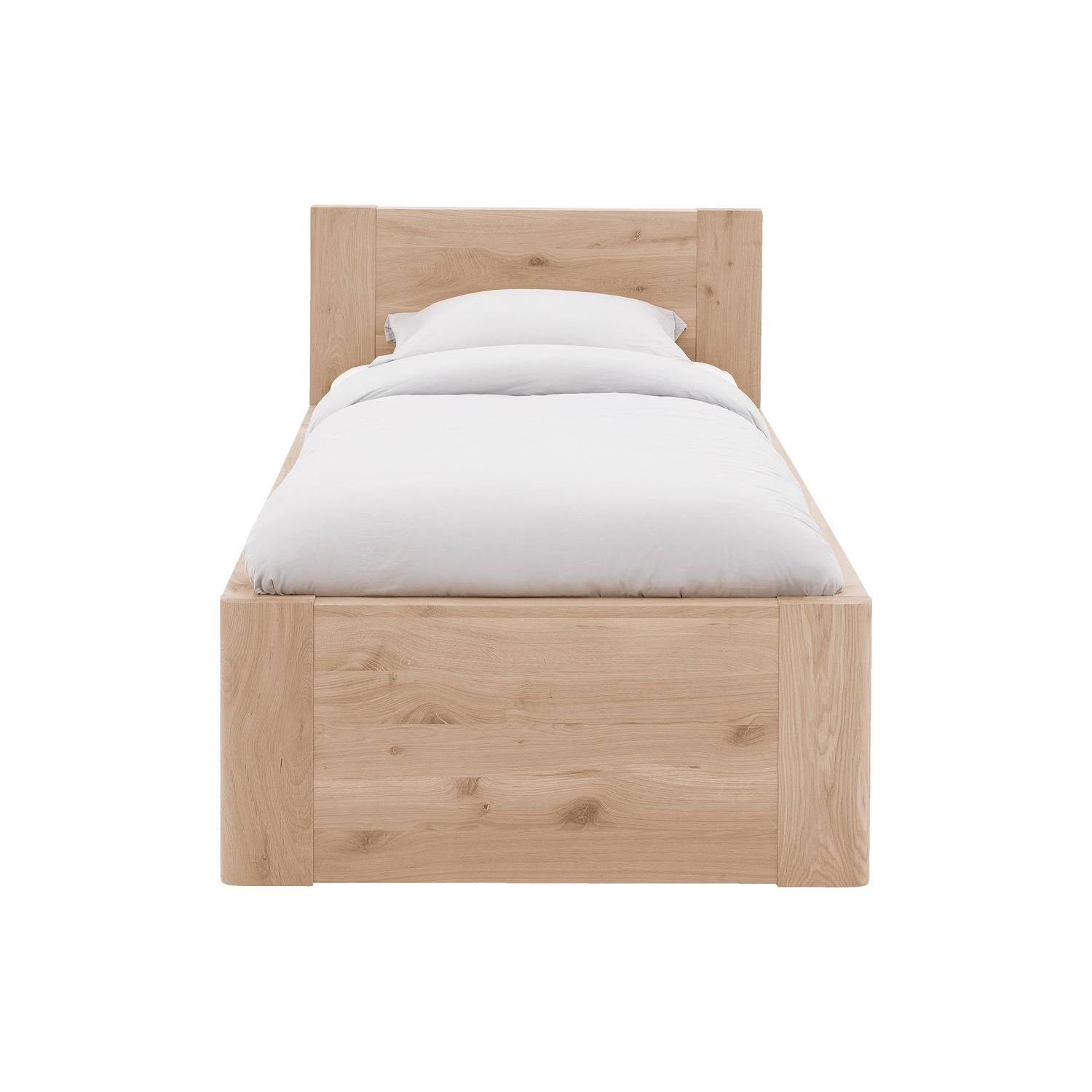 Goossens Bedframe Bibi - 90 x 200 - Eiken gelakt roomwit - Hout