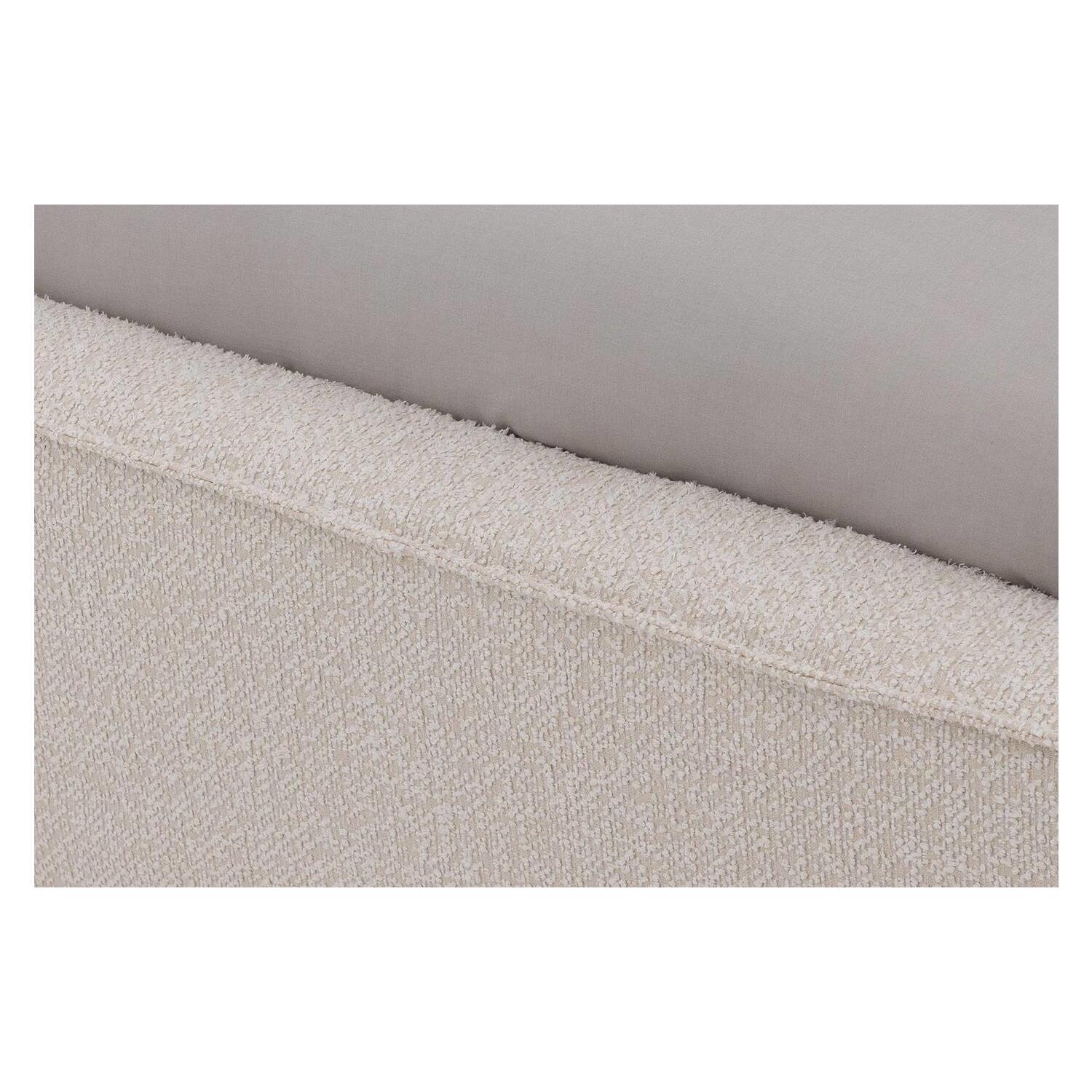Goossens Bedframe Switch - 180 x 200 - Ahenk 9851 beige - Bouclé