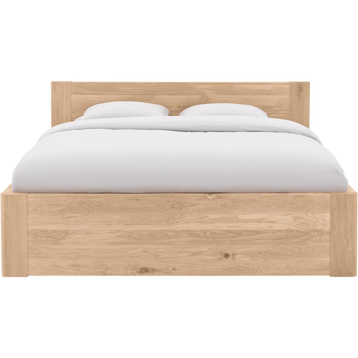 Goossens Bedframe Bibi - 180 x 200 - Eiken naturel - Hout
