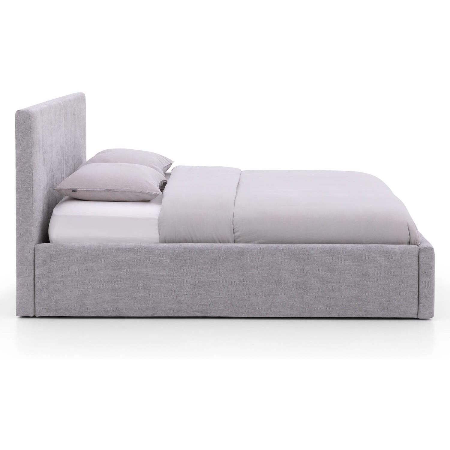 Goossens Bedframe Mysen Storage - 180 x 200 - Stof fijn geweven