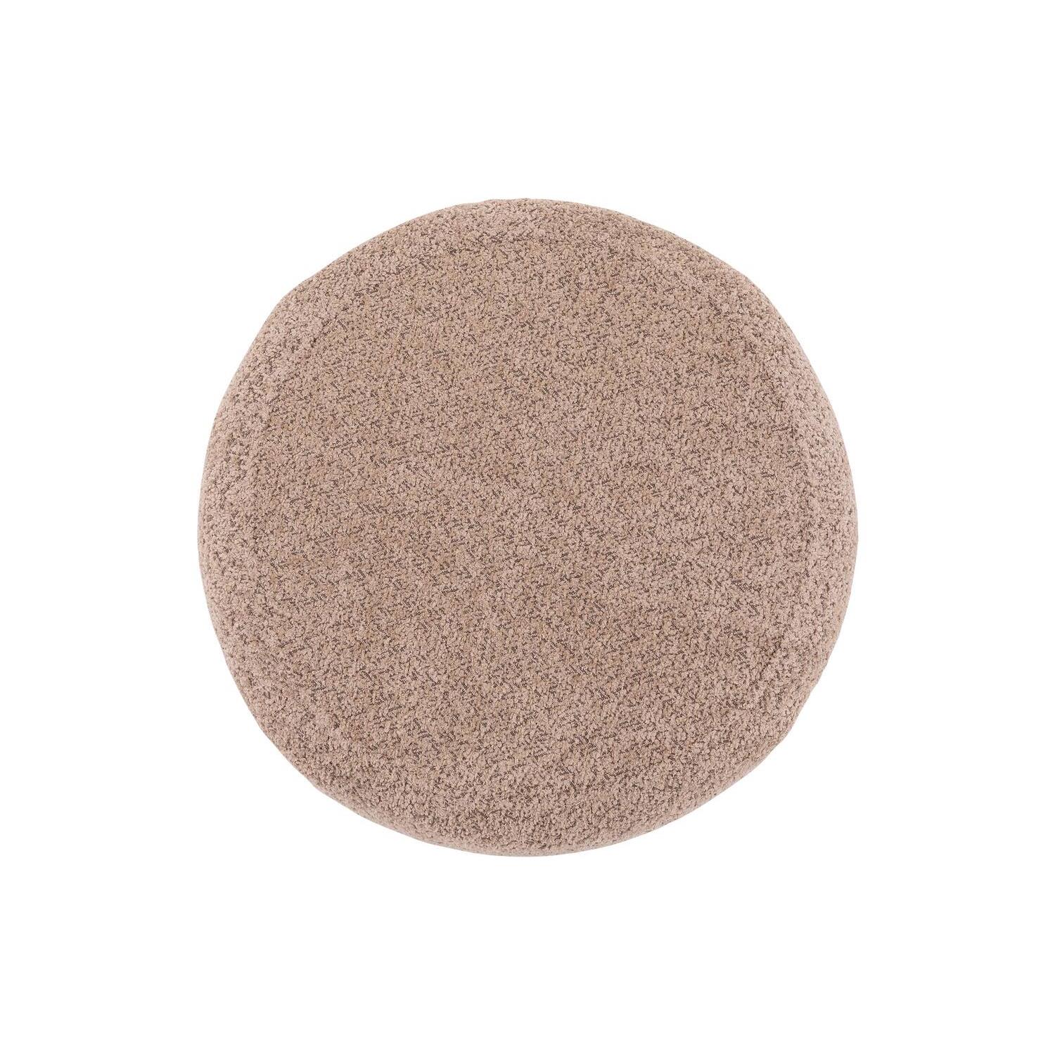 Goossens poef Lizz in boucle taupe