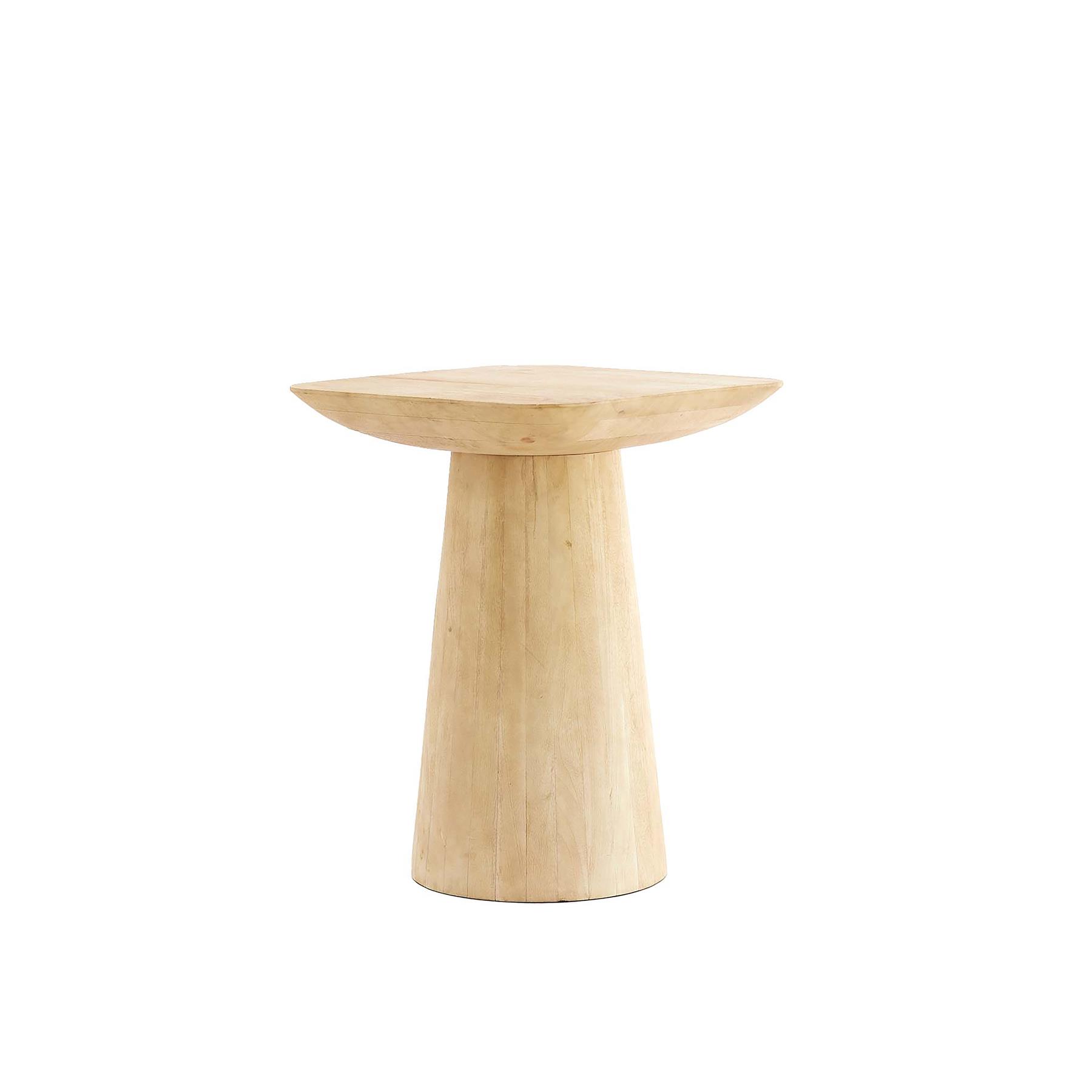 Light & Living Light&living Bijzettafel 45x45x59 cm DEGO mat naturel