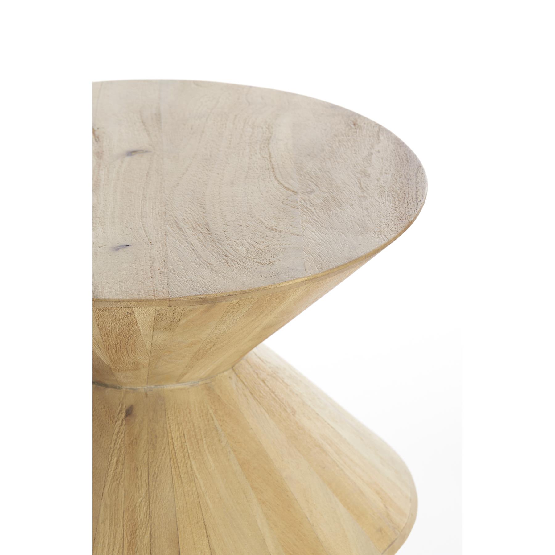 Light&living Bijzettafel Ø45x60 cm LARUS mango hout naturel