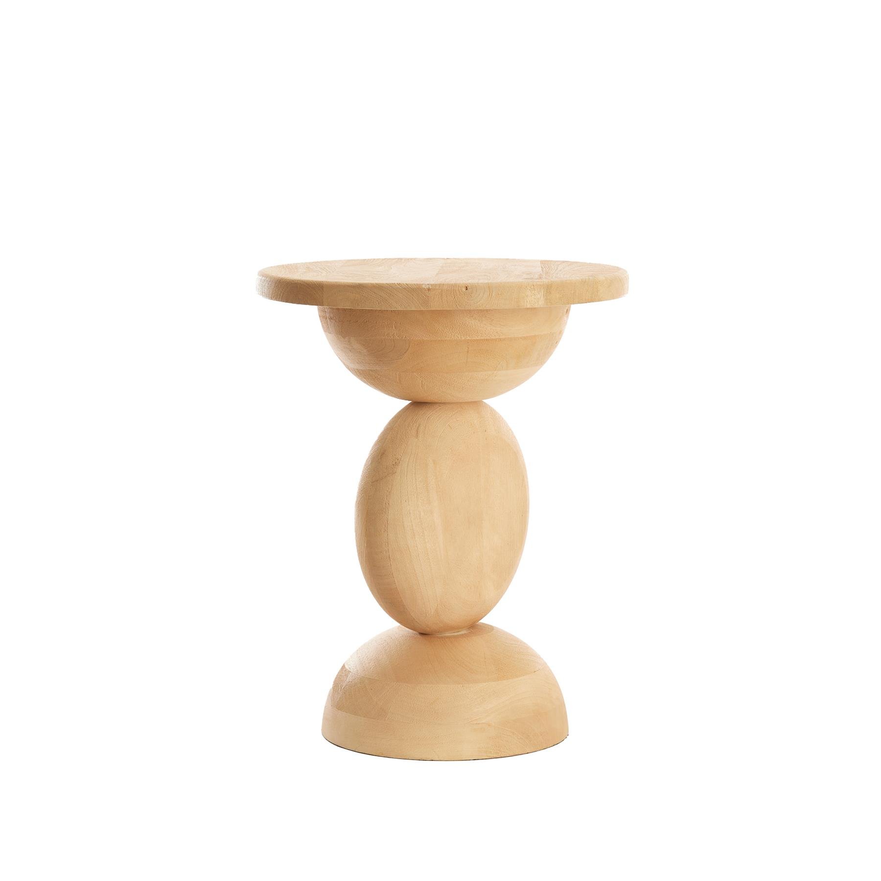Light&living Bijzettafel Ø40x50 cm MIRTO hout mat naturel