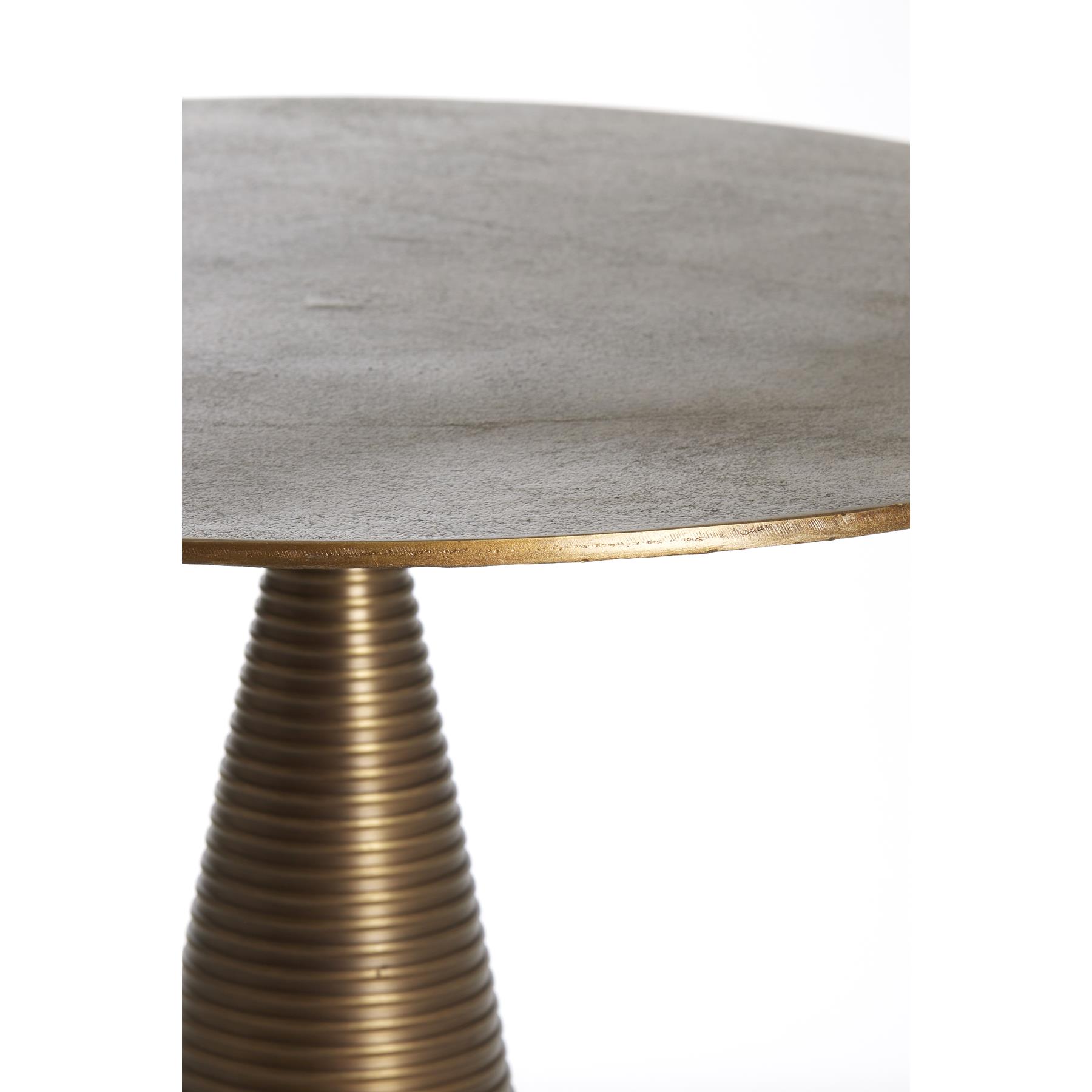 Light & Living Light&living Salontafel Ø50x35 cm BAHIA antiek brons