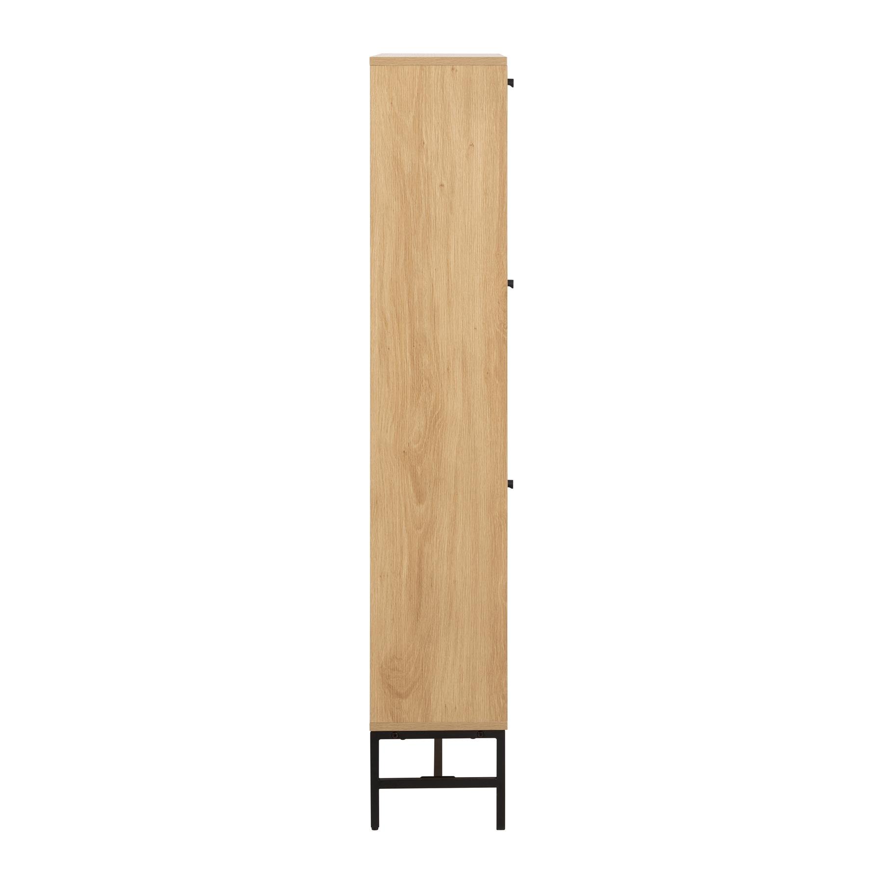 by fonQ Lamina Schoenenkast - 3 Lades - Eiken