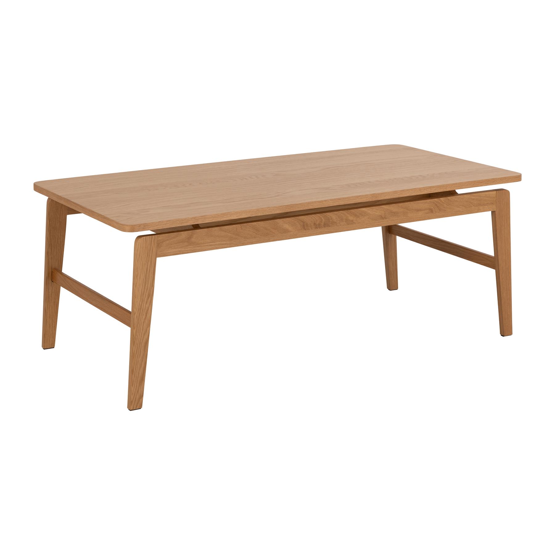 by fonQ Edda Salontafel - Rechthoekig - Eiken