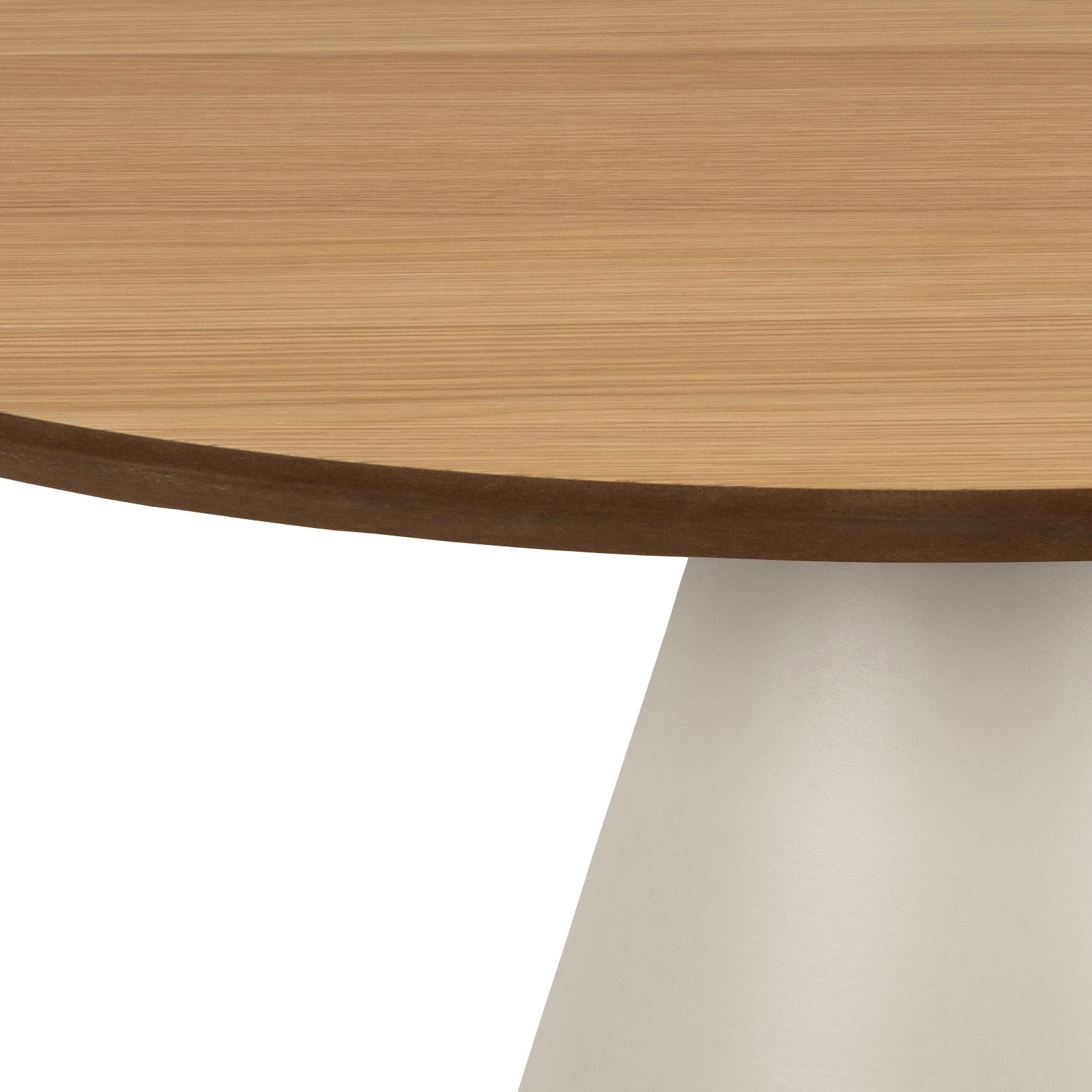 by fonQ Circo Salontafel H 43 x B 65 cm - Eiken