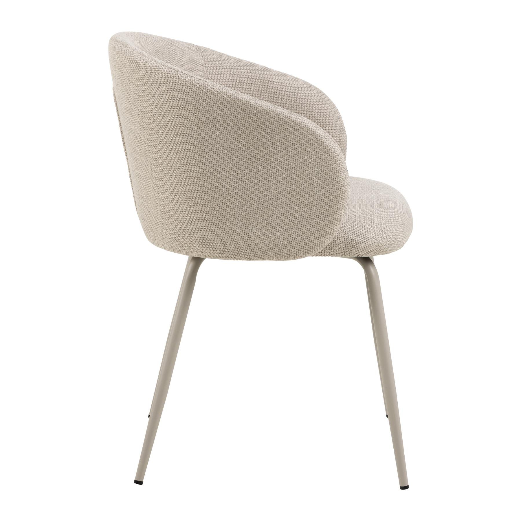 by fonQ basic Embrace Eetkamerstoel - Beige