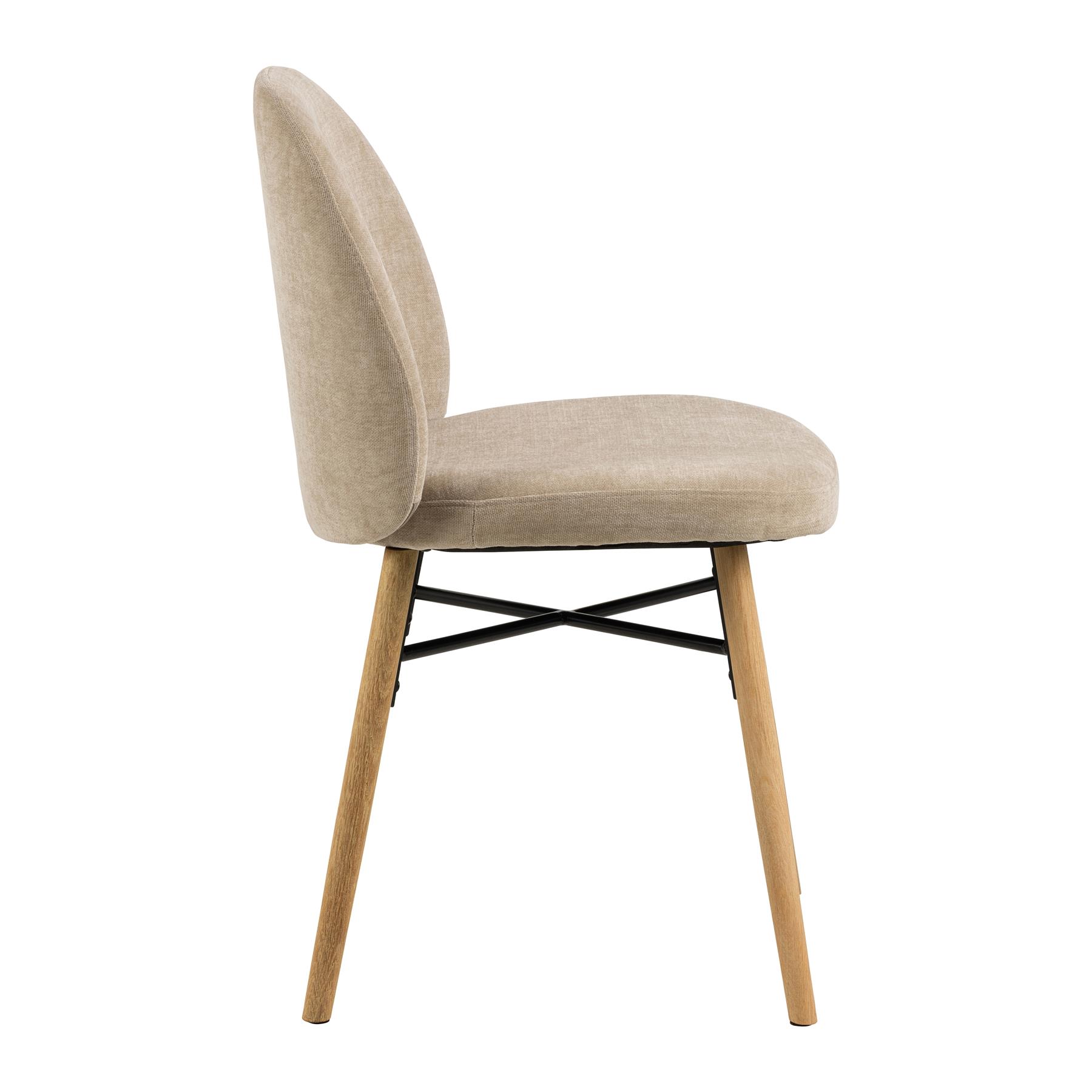 by fonQ Fiona Eetkamerstoel - Beige