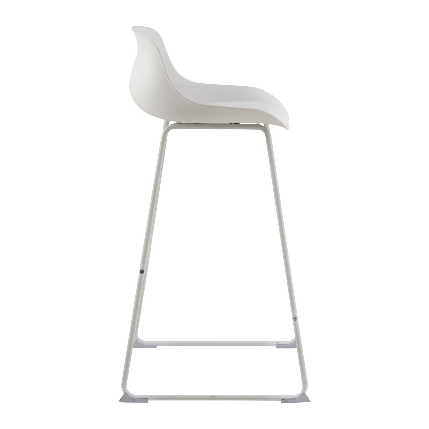 by fonQ basic Bele Barkruk Wit - H 94 cm