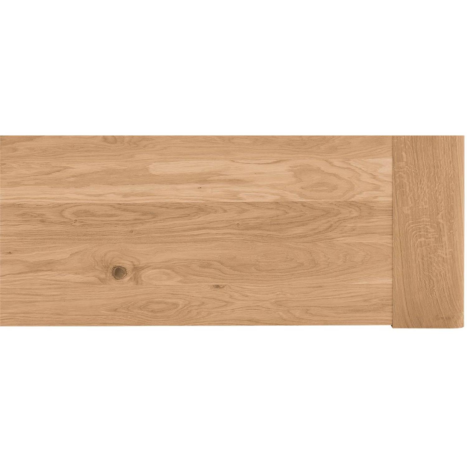 Goossens Bedframe Bibi - 180 x 200 - Eiken olie blank - Hout
