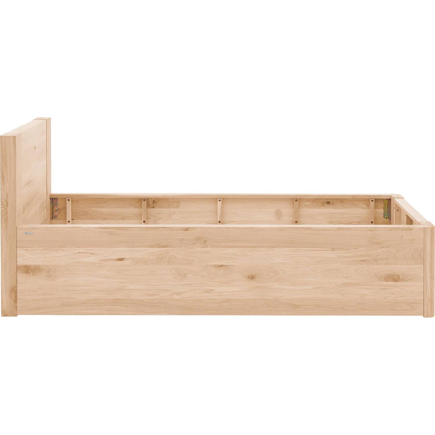 Goossens Bedframe Bibi - 90 x 200 - Eiken gelakt blank - Hout