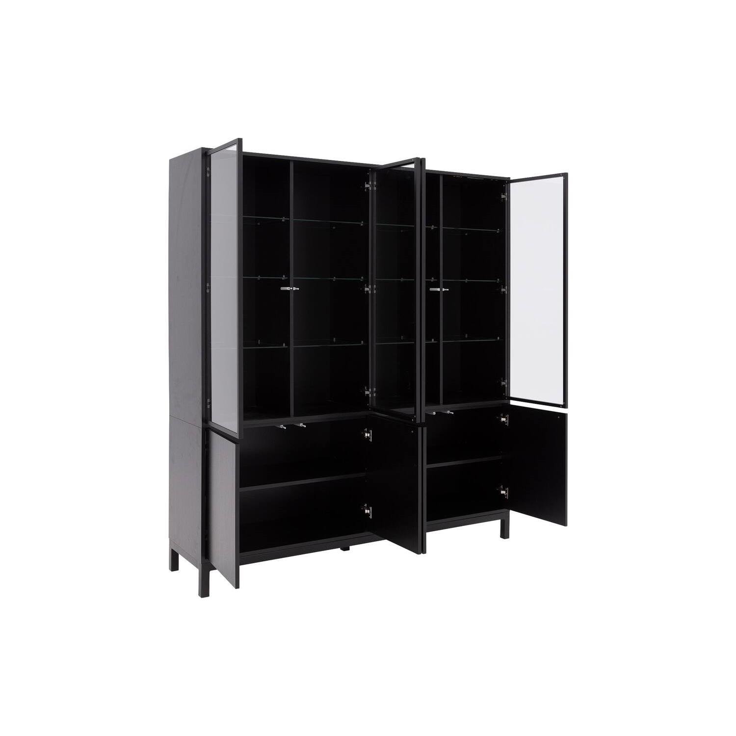 Goossens vitrinekast Valencia in melamine