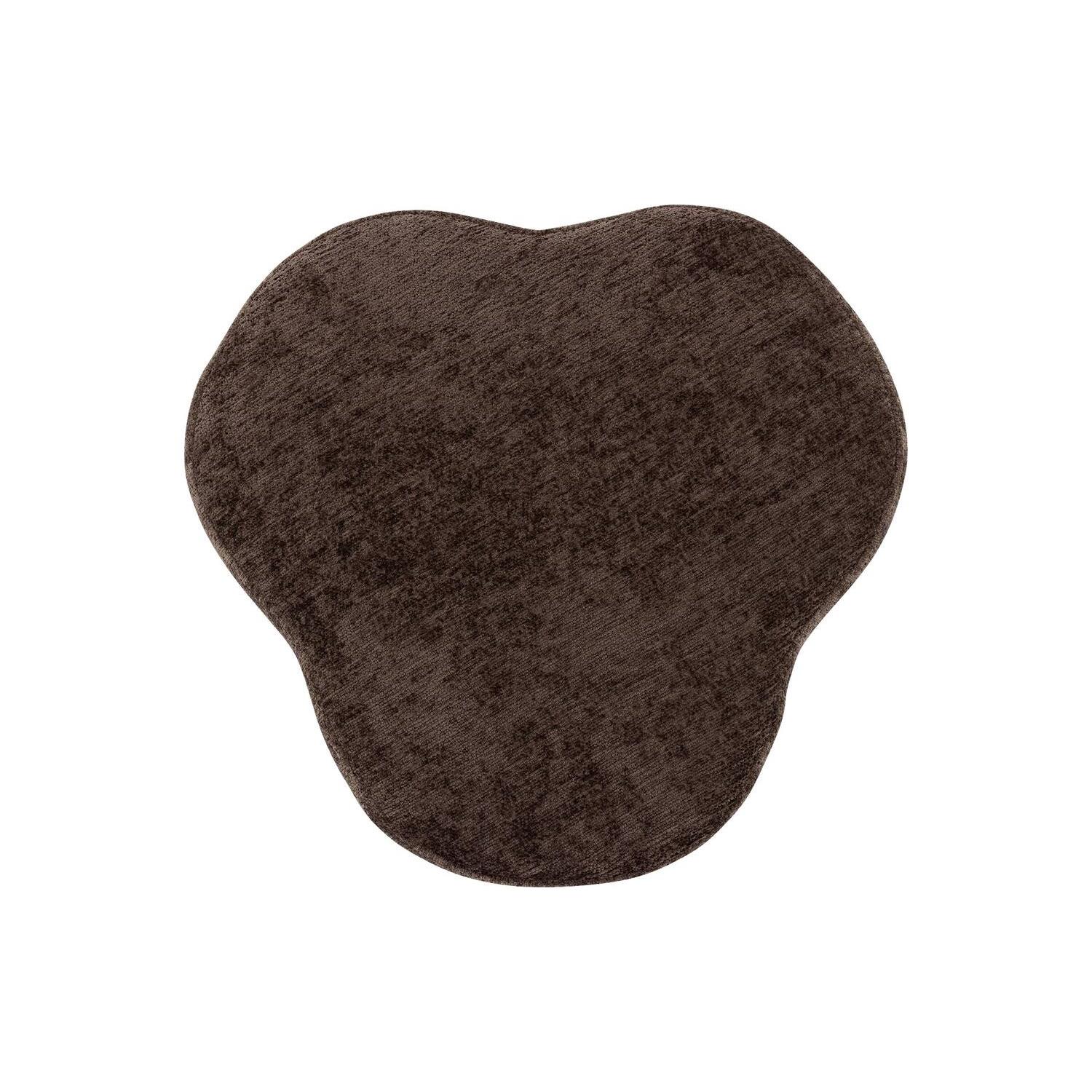 Goossens hocker Anneli in velours bruin