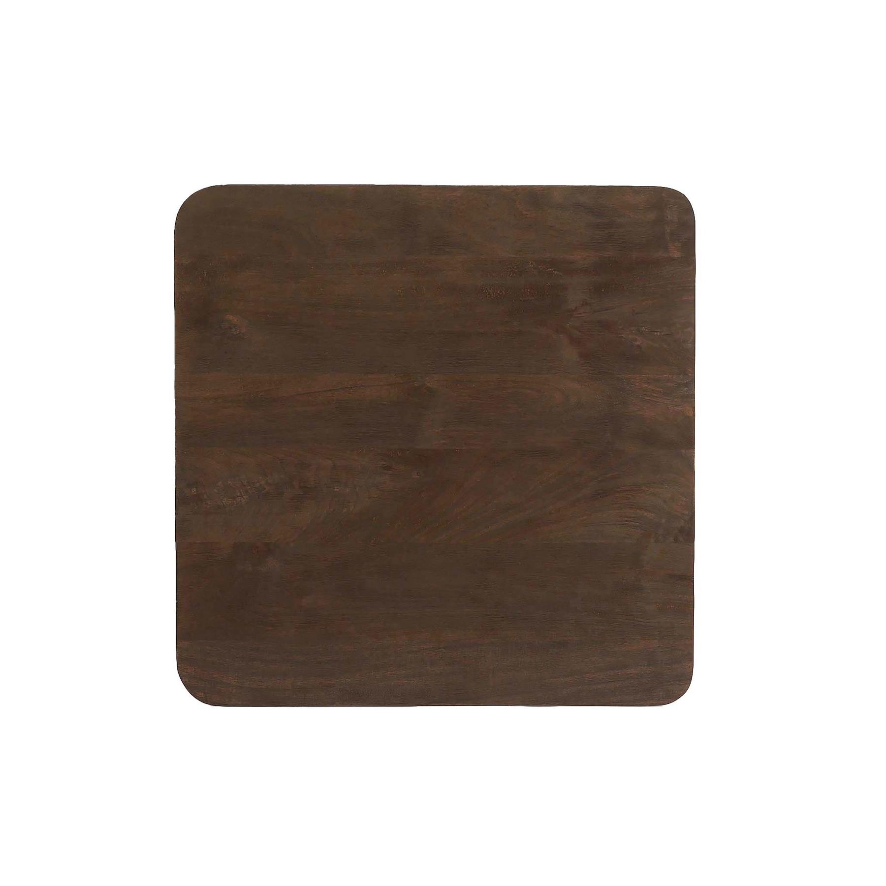 Light&living Bijzettafel 60x60x41 cm DEGO mat donker bruin
