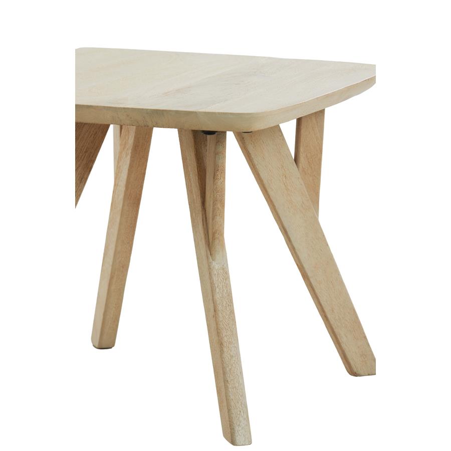 Light&living Bijzettafel 50x50x42 cm QUENZA mango hout naturel