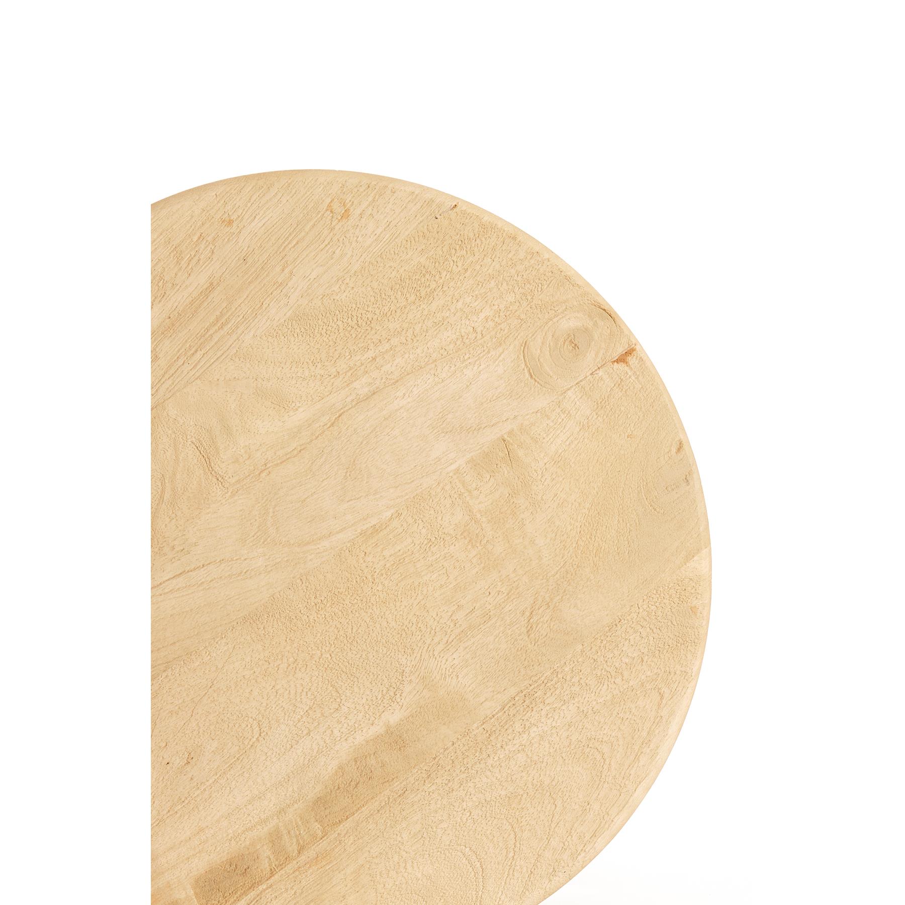 Light&living Bijzettafel Ø40x50 cm MIRTO hout mat naturel