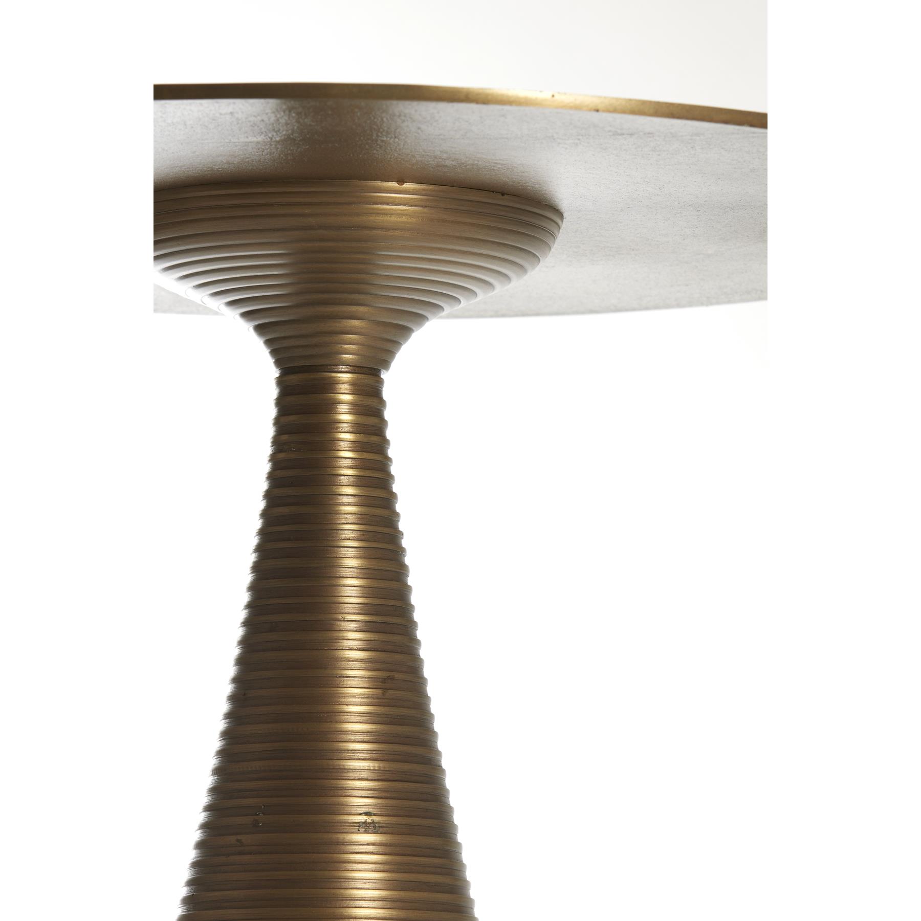 Light & Living Light&living Salontafel Ø50x35 cm BAHIA antiek brons