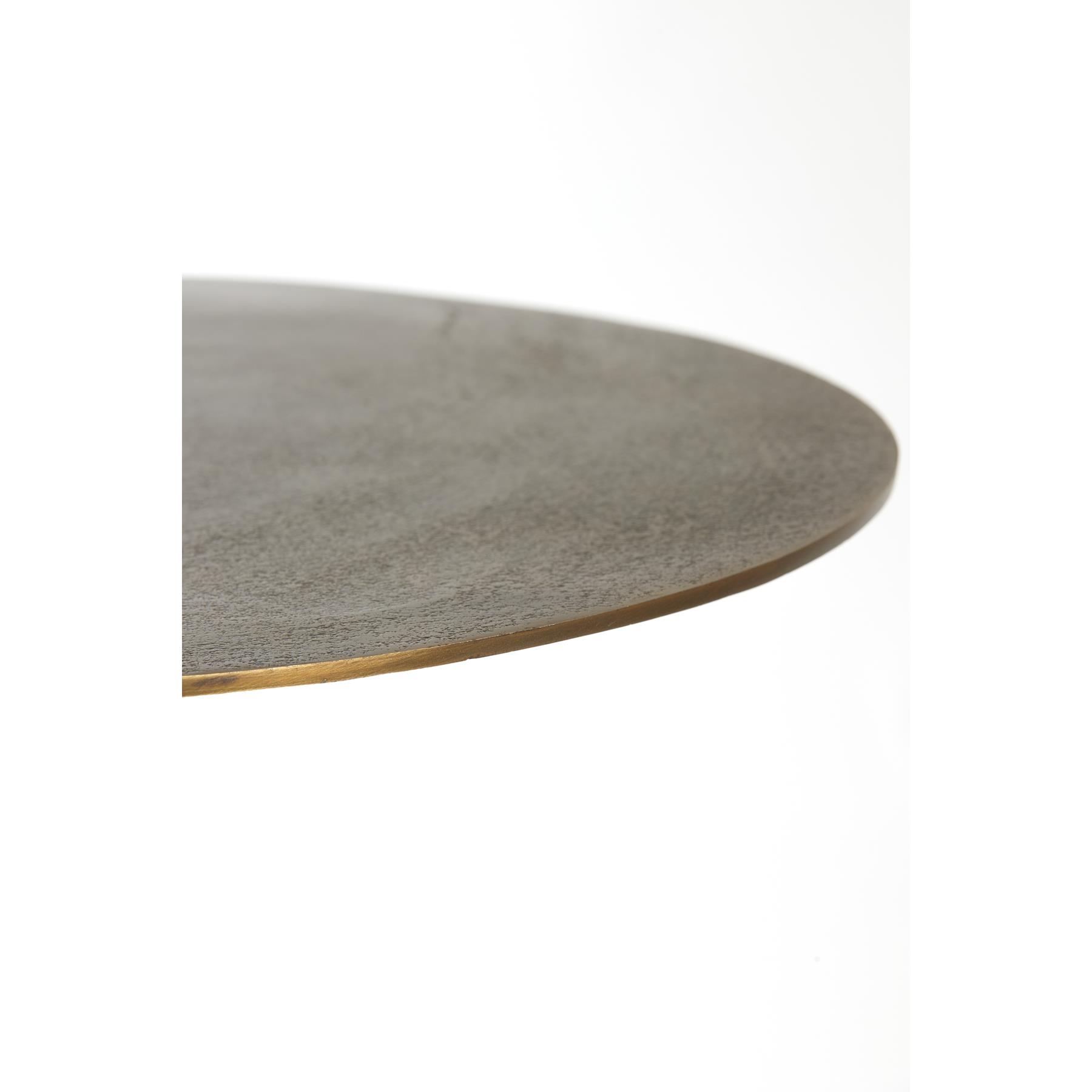 Light & Living Light&living Salontafel Ø50x35 cm BAHIA antiek brons