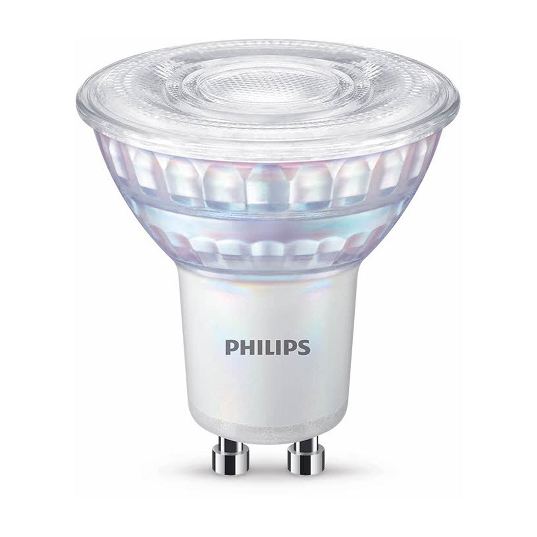 Philips LED WarmGlow spot dimbaar (2-pack) - GU10 36D 3,8W 345lm 2700…