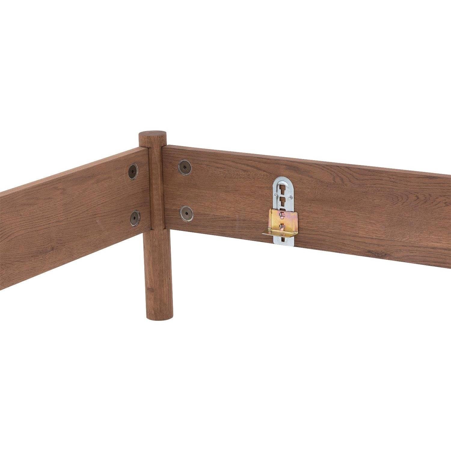 Goossens Bedframe Roll, Bedframe 180 x 210 cm zonder hoofdbord